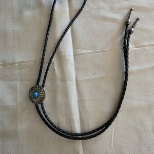 Blue and Silver Necklace with Elegant Pendant